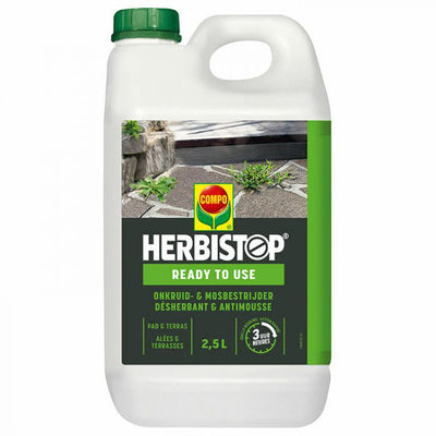 Désherbant Herbistop Ready Allées & Terrasses COMPO 2.5L