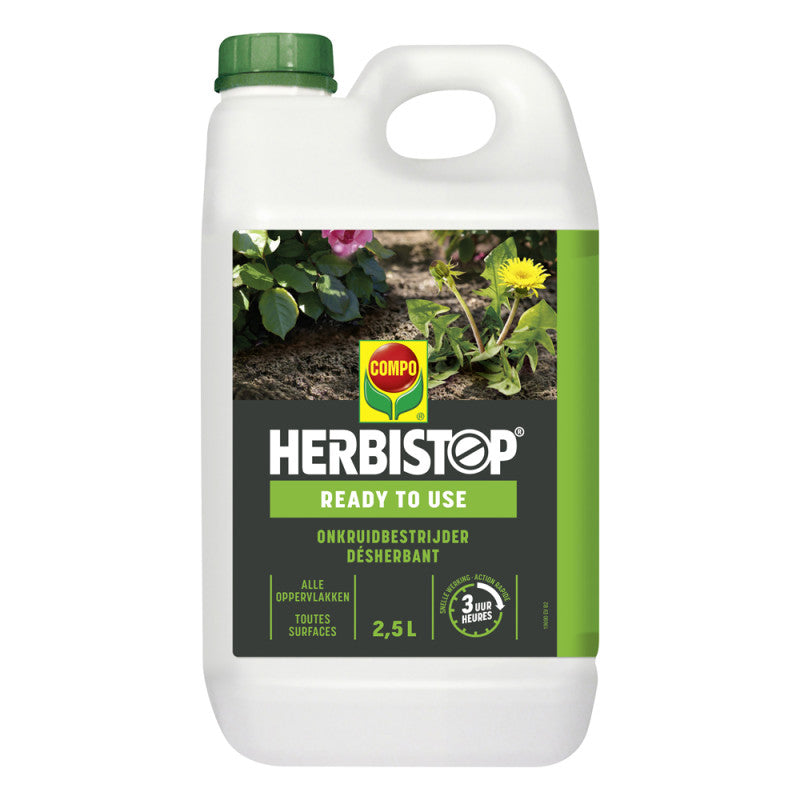 Désherbant Herbistop Ready Toutes Surfaces COMPO 2.5L